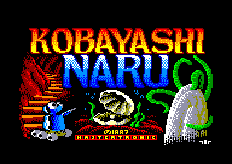 screenshot du jeu Amstrad CPC Kobyashi Naru