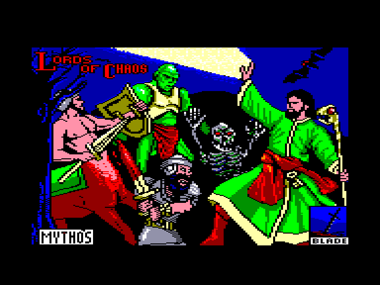 screenshot du jeu Amstrad CPC Lords of Chaos