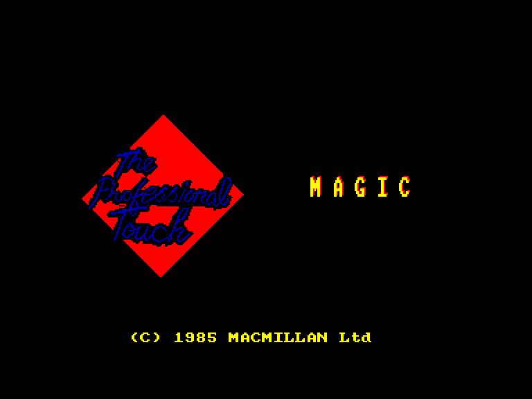 screenshot du jeu Amstrad CPC Magic