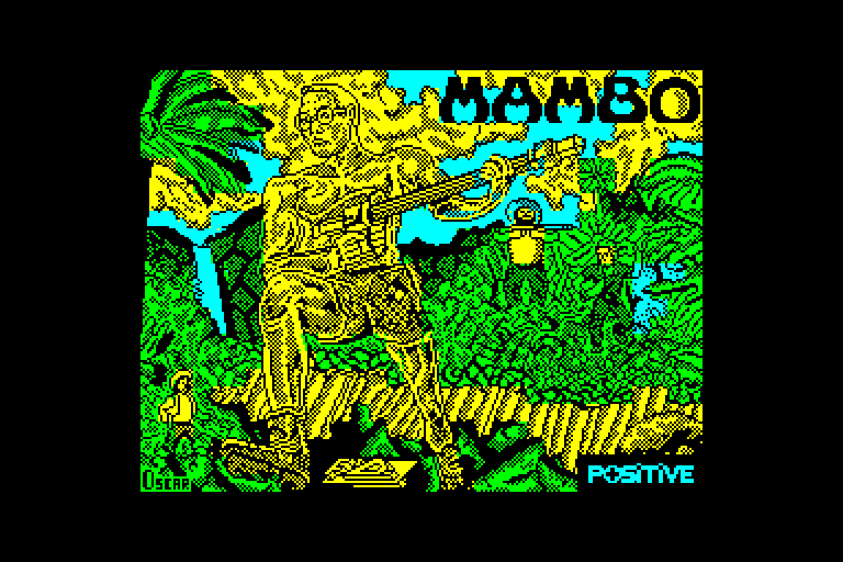 screenshot of the Amstrad CPC game Mambo