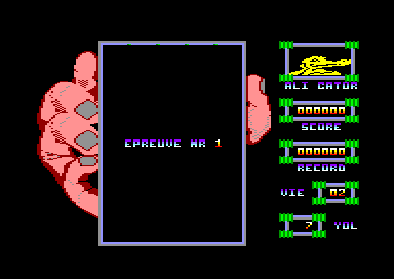 screenshot du jeu Amstrad CPC Mano negra