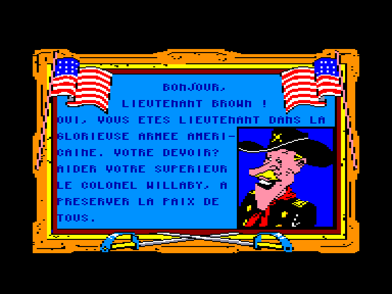 screenshot du jeu Amstrad CPC Mascotte (la)