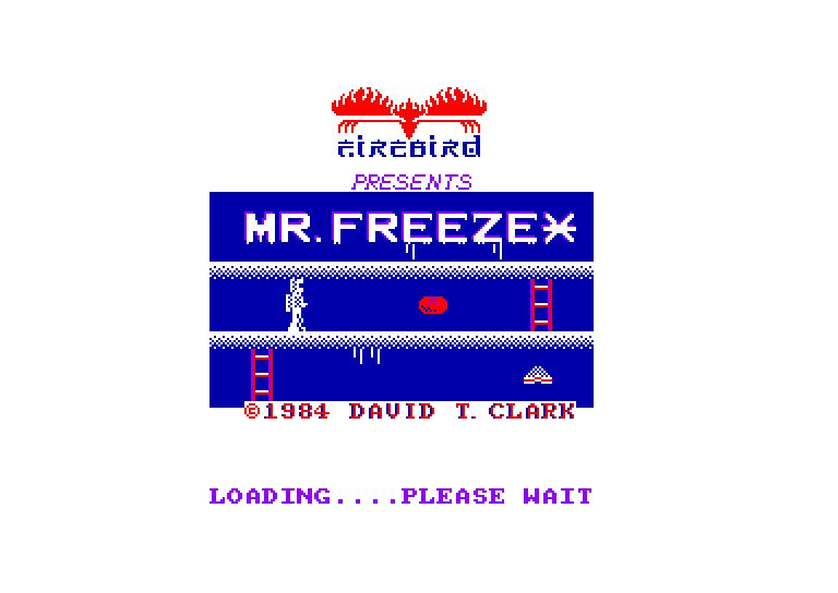 screenshot du jeu Amstrad CPC Mr Freeze