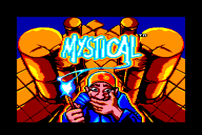 screenshot du jeu Amstrad CPC Mystical