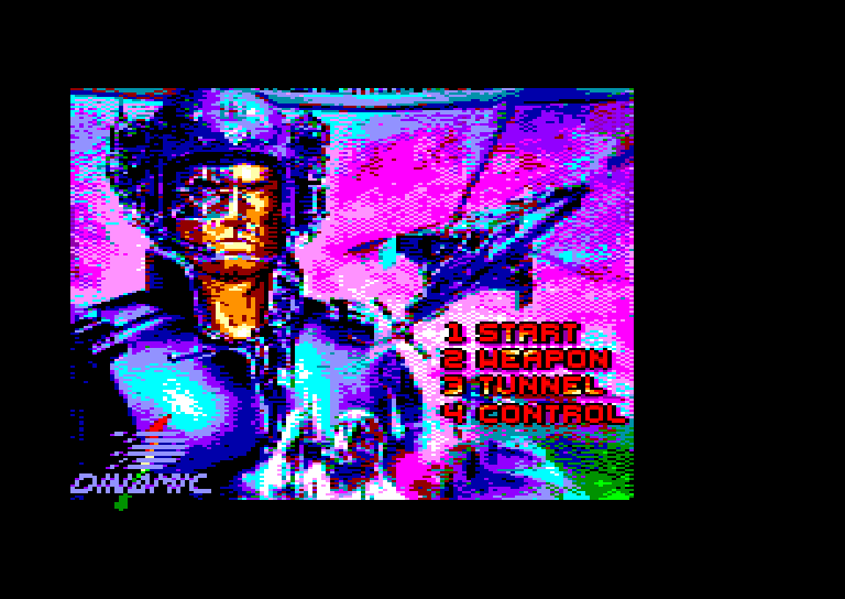screenshot du jeu Amstrad CPC Narco police