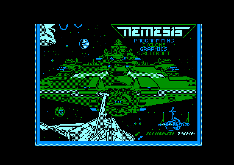 screenshot du jeu Amstrad CPC Nemesis