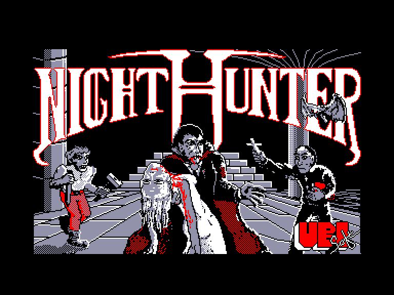 screenshot du jeu Amstrad CPC Night Hunter
