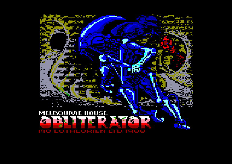 screenshot du jeu Amstrad CPC Obliterator