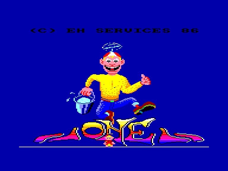 screenshot of the Amstrad CPC game One