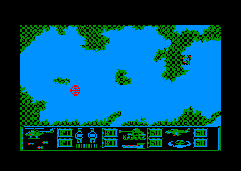 screenshot of the Amstrad CPC game Operation nemo