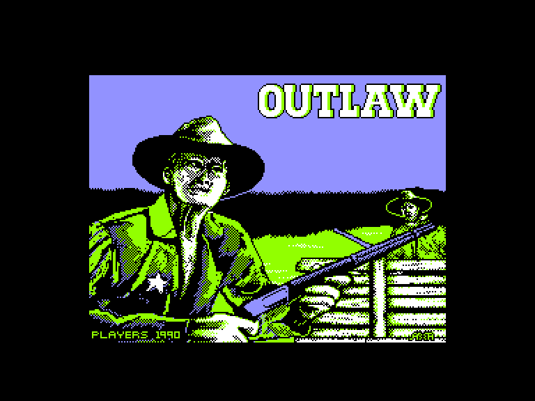 screenshot du jeu Amstrad CPC Outlaw