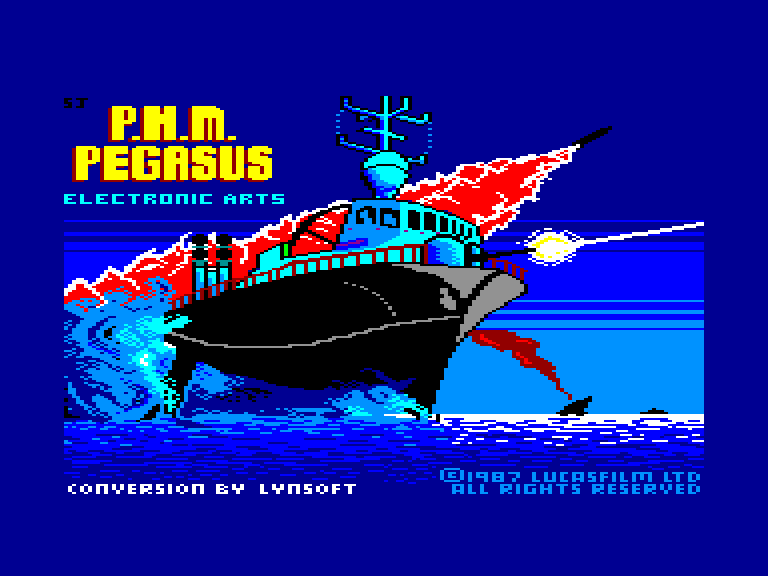 screenshot du jeu Amstrad CPC Phm pegasus
