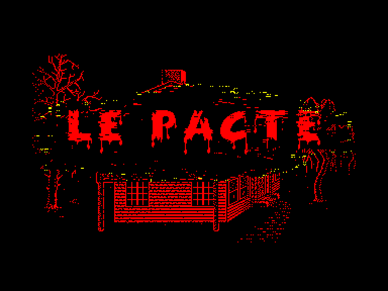 screenshot of the Amstrad CPC game Pacte (le)