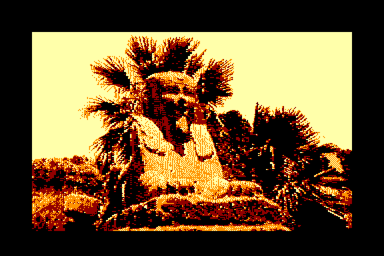 screenshot of the Amstrad CPC game Pharaon