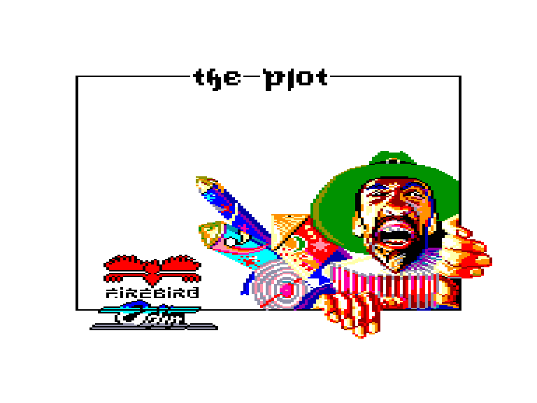 screenshot of the Amstrad CPC game Plot (the)