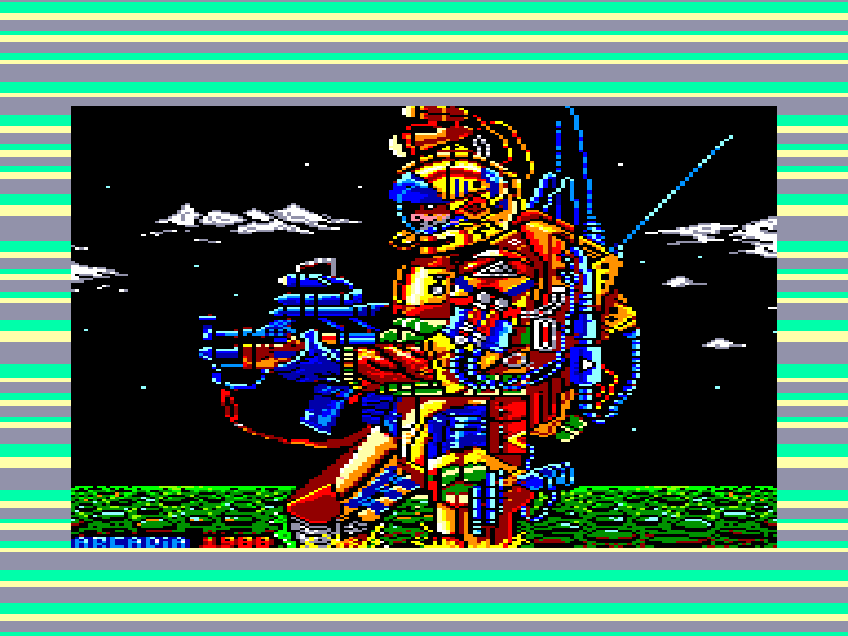 screenshot du jeu Amstrad CPC Poder Oscuro (el)
