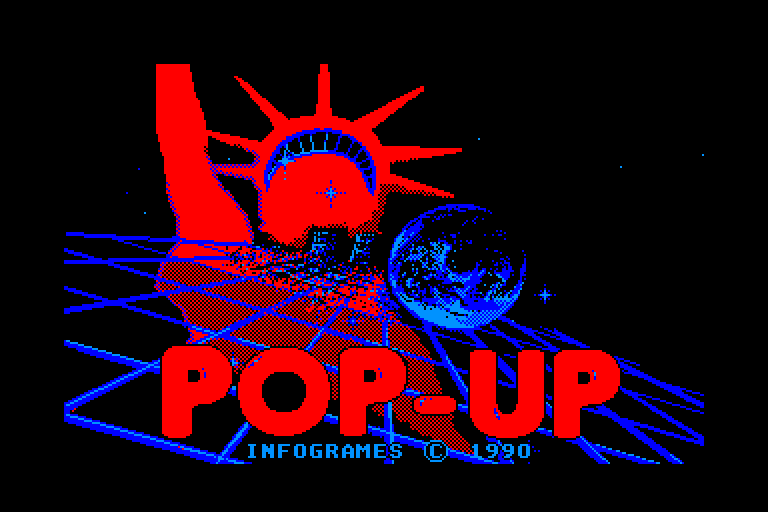 screenshot du jeu Amstrad CPC Pop-Up