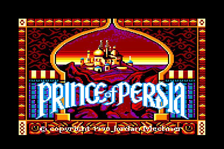 screenshot du jeu Amstrad CPC Prince of Persia