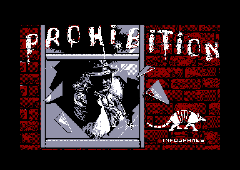 screenshot of the Amstrad CPC game Prohibition
