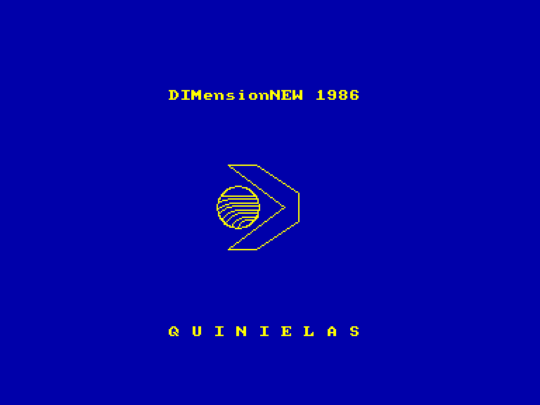 screenshot du jeu Amstrad CPC Quinielas