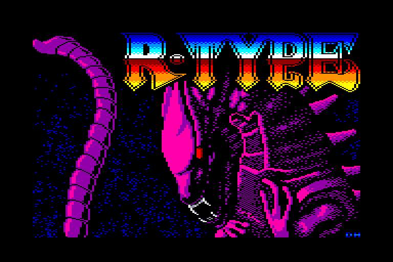 screenshot of the Amstrad CPC game R-Type