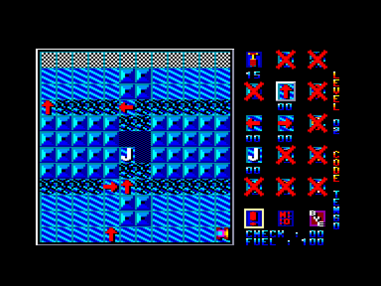 screenshot du jeu Amstrad CPC Rc quest