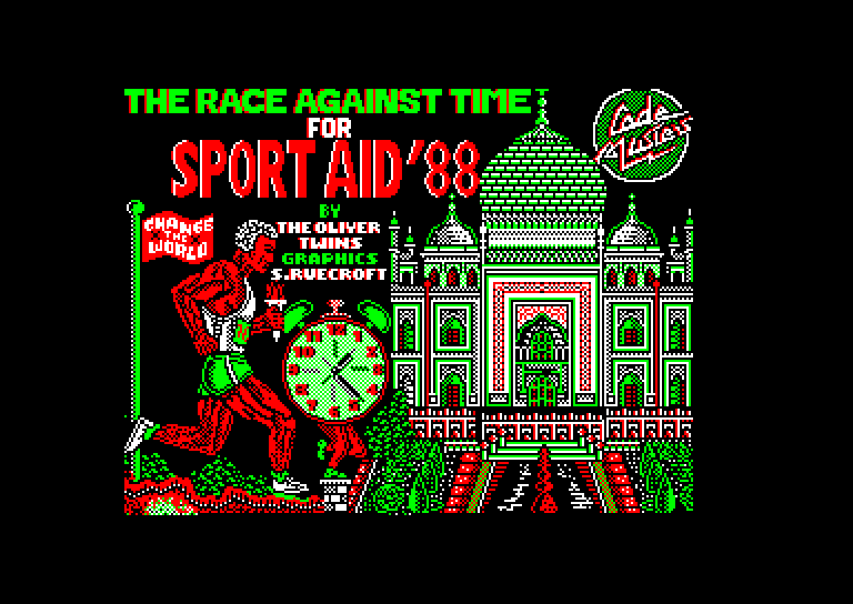 screenshot of the Amstrad CPC game Race Against Time (the)