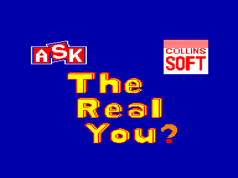screenshot du jeu Amstrad CPC Real you (the)