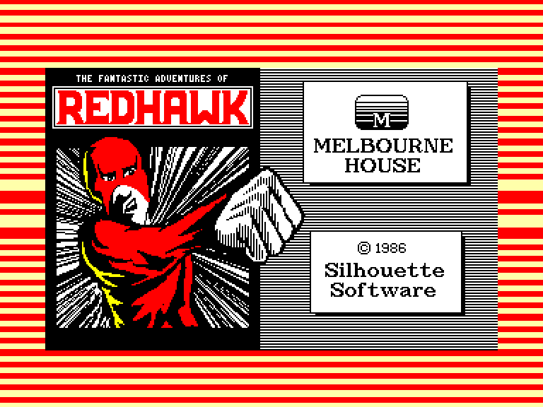 screenshot du jeu Amstrad CPC Redhawk