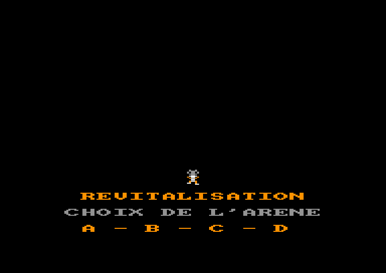 screenshot of the Amstrad CPC game Rolling stones