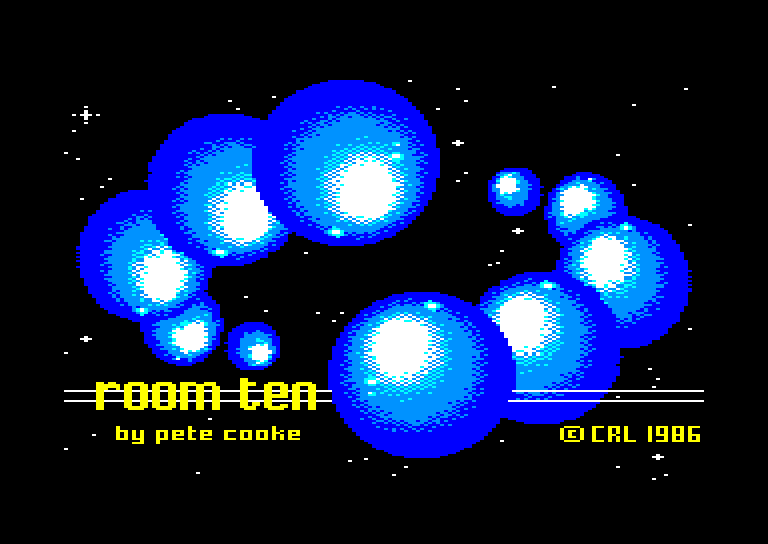 screenshot of the Amstrad CPC game Room ten