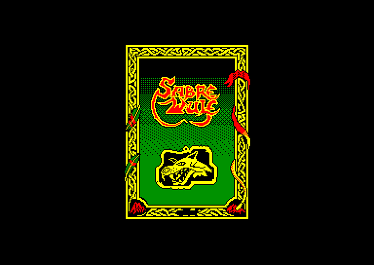 screenshot du jeu Amstrad CPC Sabre Wulf