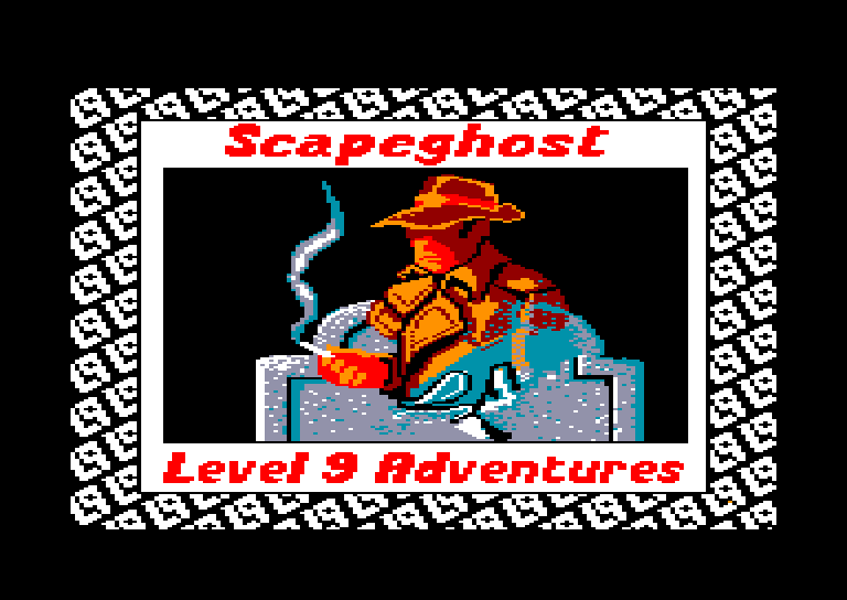 screenshot of the Amstrad CPC game Scapeghost