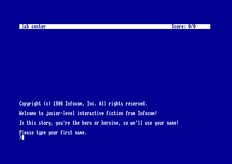 screenshot of the Amstrad CPC game Seastalker