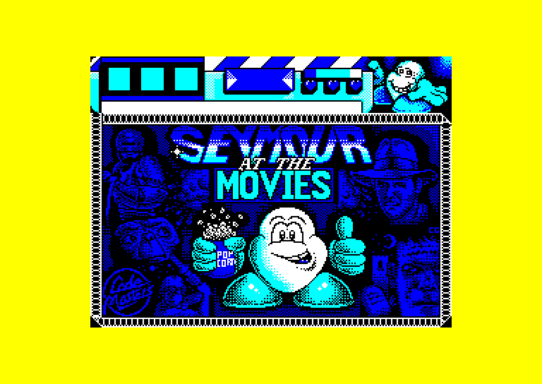 screenshot du jeu Amstrad CPC Seymour goes to Hollywood