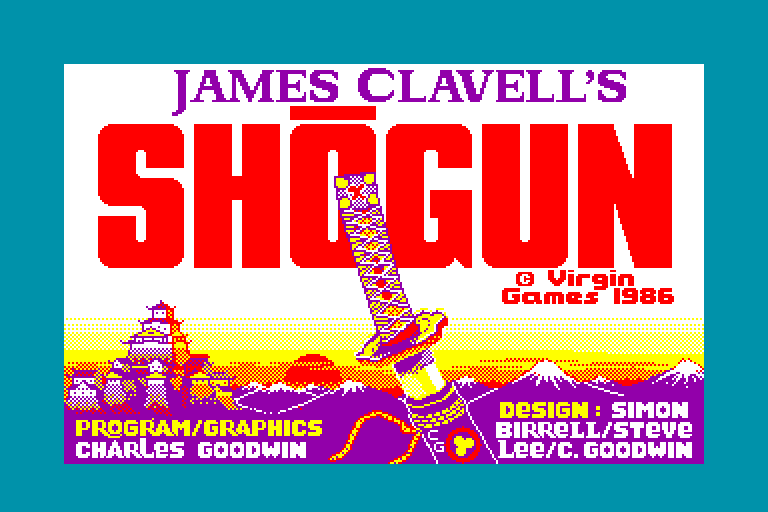 screenshot du jeu Amstrad CPC Shogun