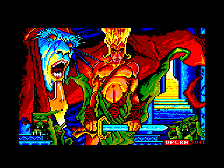screenshot of the Amstrad CPC game Sirwood
