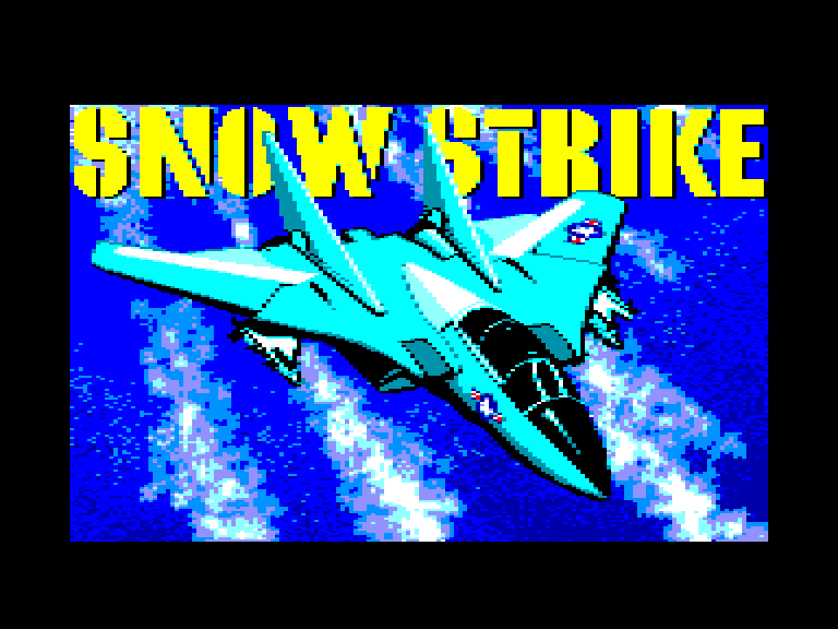 screenshot du jeu Amstrad CPC Snow Strike