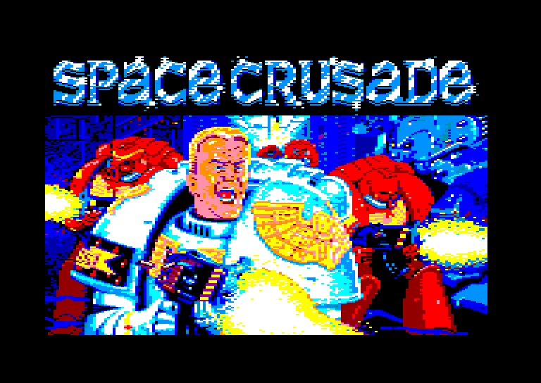 screenshot du jeu Amstrad CPC Space crusade