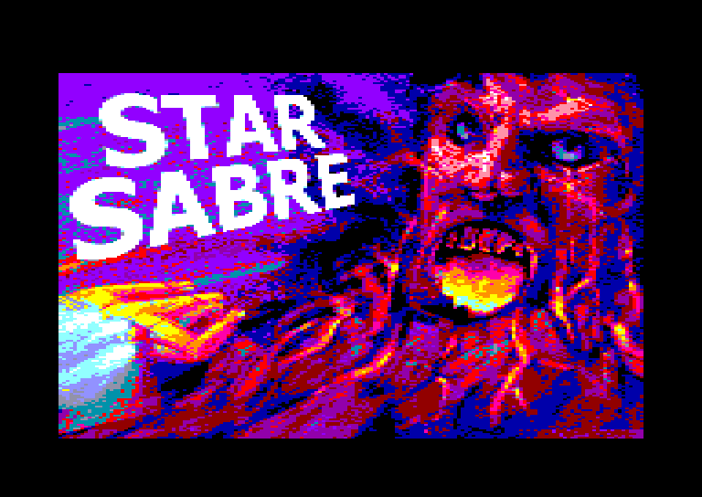 screenshot du jeu Amstrad CPC Star Sabre