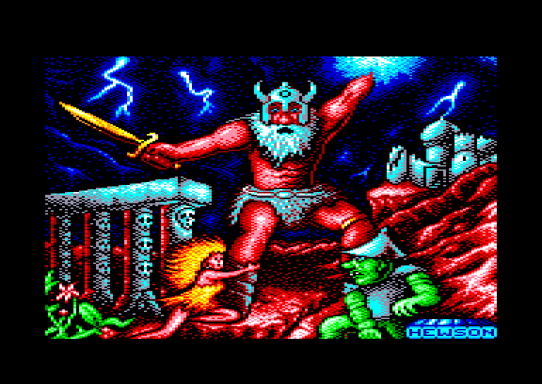 screenshot du jeu Amstrad CPC Stormlord