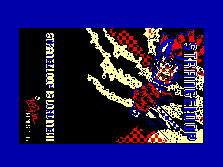 screenshot du jeu Amstrad CPC Strangeloop
