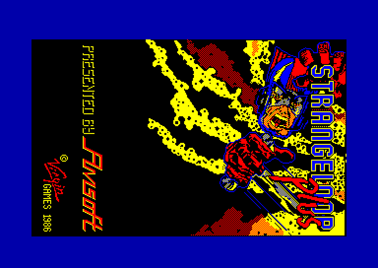 screenshot du jeu Amstrad CPC Strangeloop +