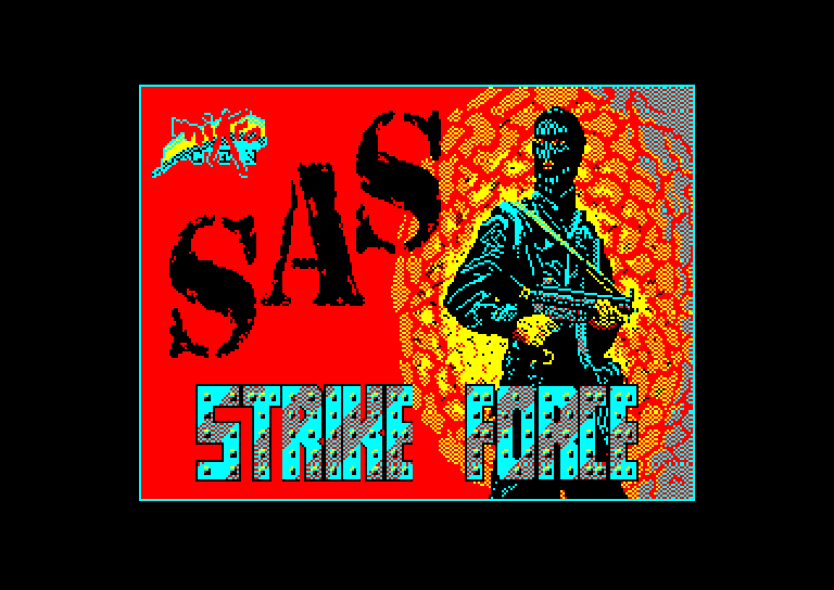 screenshot du jeu Amstrad CPC SAS Strike Force