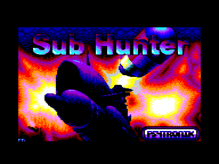 screenshot du jeu Amstrad CPC Sub Hunter