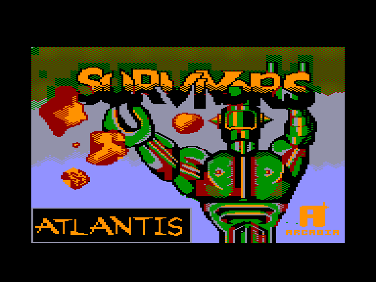 screenshot of the Amstrad CPC game Survivors (the)
