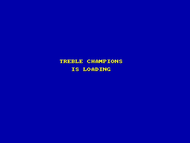 screenshot du jeu Amstrad CPC Treble champions