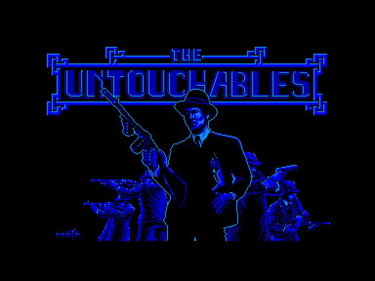 screenshot du jeu Amstrad CPC Untouchables (the)