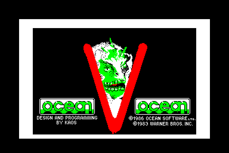 screenshot du jeu Amstrad CPC V