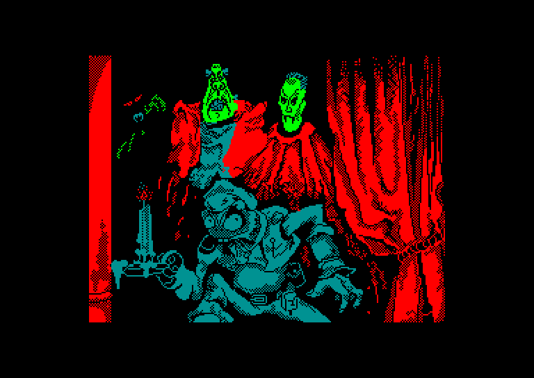 screenshot du jeu Amstrad CPC Phantomas 2